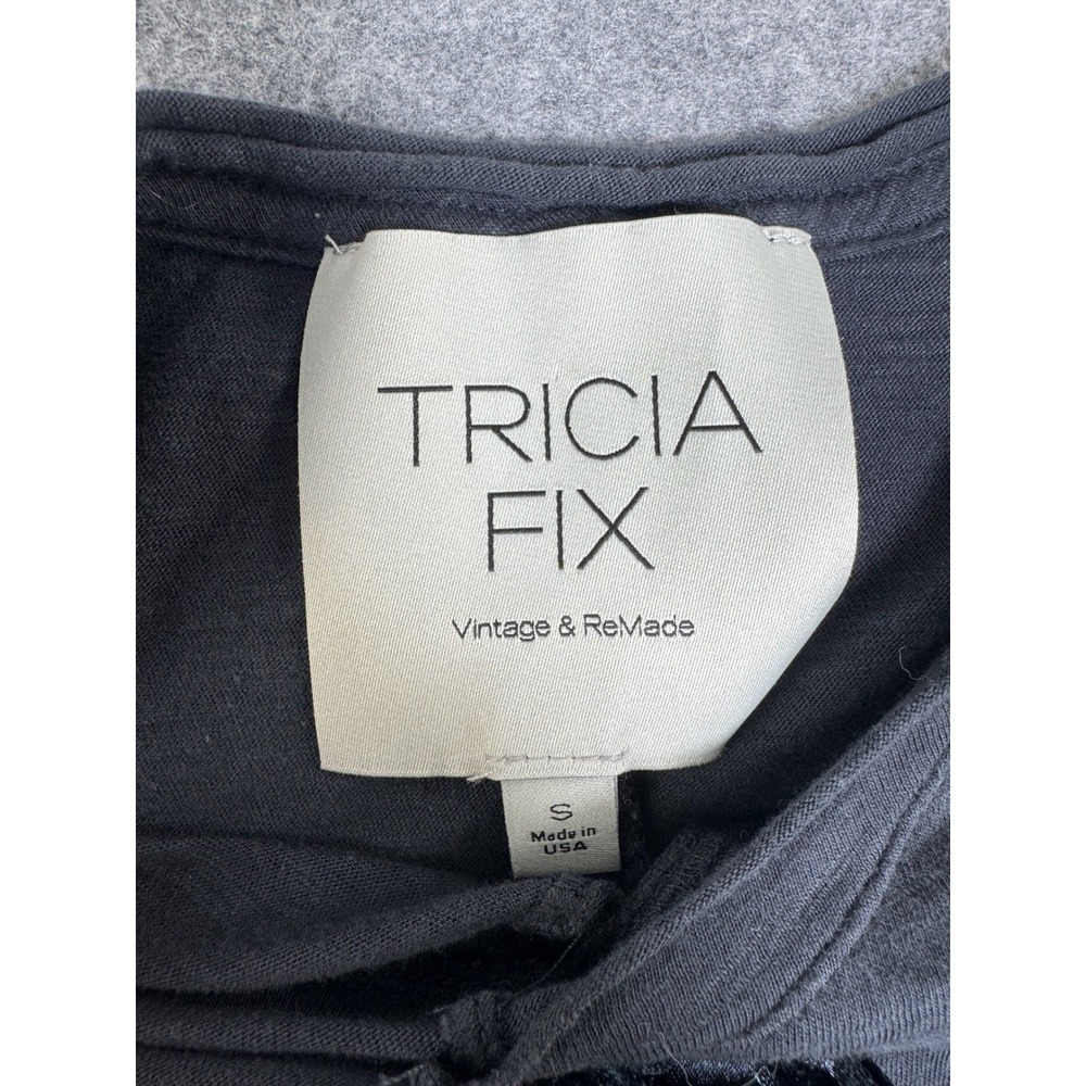 Free People TRICIA FIX Bella Swan Baby Bow Long Sleeve Top Size S Fairy - Picture 7 of 8